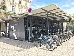 Consigne de la gare de Paris-Est.