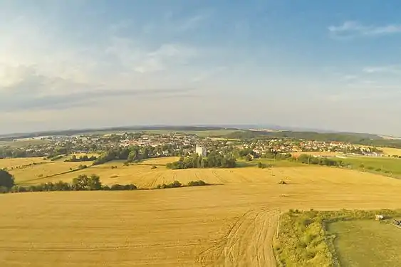 Vue générale de Velká Bíteš.