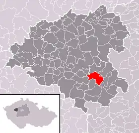 Localisation de Velká Buková
