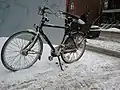 Certains Montréalais pratiquent le vélo en hiver