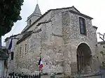 Église Notre-Dame de Venasqueéglise, baptistère, couloir, bâtiment