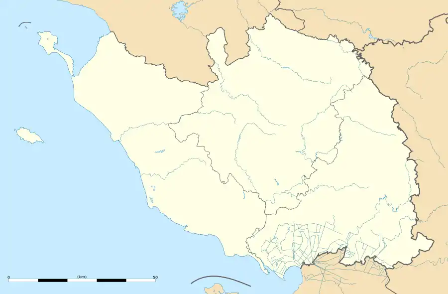 Carte administrative de la Vendée