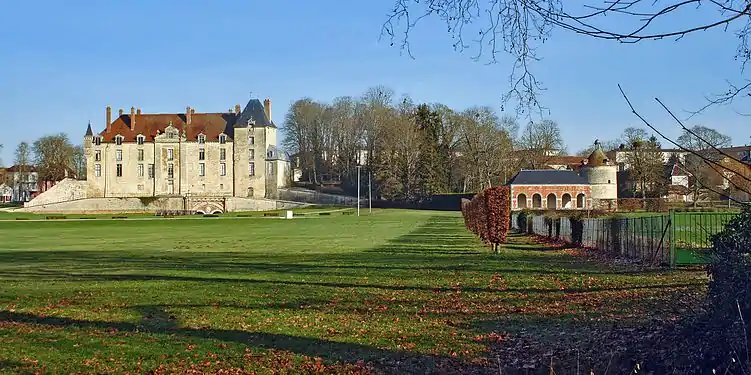 Château, orangerie et colombier de Vendeuvre-sur-Barse.