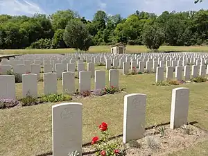 Vendresse British cemetery.