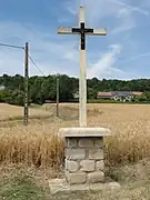 Croix de chemin au hameau la Mal Bâtie.