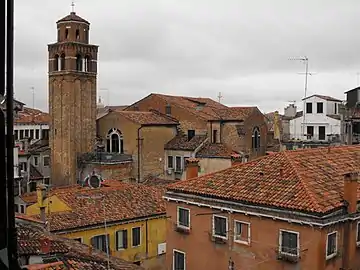 Le Campanile de l'église.