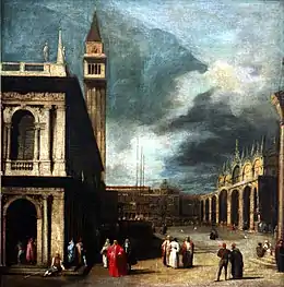Giovanni Antonio Canal (dit Canaletto), Venise, la place Saint-Marc