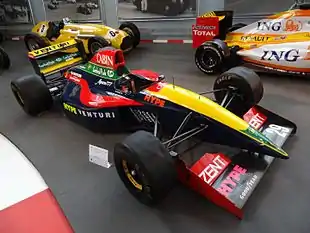 La Venturi-Larrousse à moteur Lamborghini