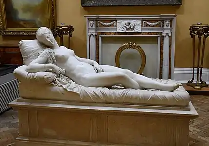 Copie de la Vénus de Lorenzo Bartolini à la Lady Lever Art Gallery (en) , Liverpool.