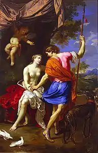 Vénus et Adonis, Minneapolis Institute of Arts.