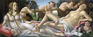 Sandro Botticelli - Vénus et Mars (1485)