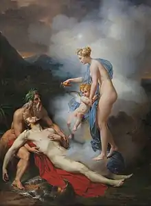 Vénus guérissant Énée (vers 1820), Madrid, musée du Prado.