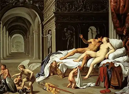 Vénus et Mars, Carlo Saraceni.