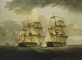 illustration de HMS Venus (1758)