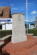 Mémorial du régiment du Hertford à Ver-sur-Mer.