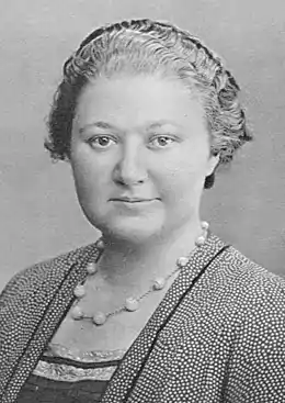 Vera Menchik, joueuse d'échecs (1906-1944).