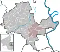 Situation de la Commune fusionnée de Westhofen