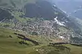 Vue sur Verbier.