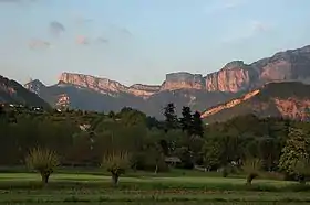 La montagne de Glandasse et le cirque d'Archiane