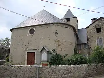 L'église, côté chevet.