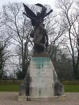 .Statue de Rodin. Verdun (Meuse).
