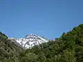 Vue de la Sierra Nevada depuis la Vereda de la Estrella.