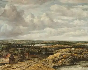 Paysage avec chaumières, 1655Rijksmuseum