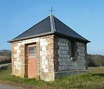 La chapelle Saint-Hubert à Vergies.