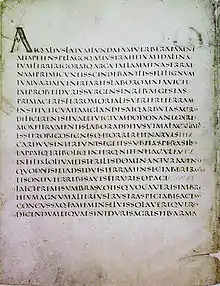 Page des Géorgiques, conservé au Vatican.