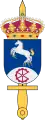 Blason du Verkstadsadministrativt centrum, qui fait partie des forces armées suédoises