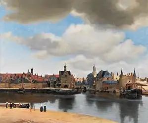 Johannes Vermeer, Vue de Delft (vers 1661)