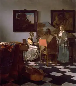 Le Concert, par Vermeer