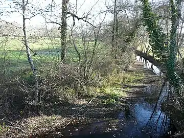 Le Vern au pont de Bruc.