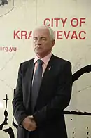 Veroljub Stevanović, maire de Kragujevac