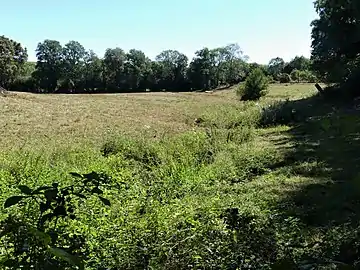 La vallée du Verraux à Montbarteix.