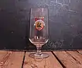 Vieux verre à bière Schützenberger.
