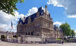 L'hôtel de ville de Versailles.