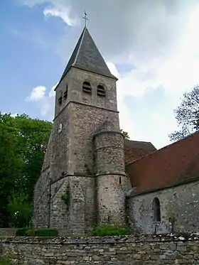 Vue du flanc nord-ouest.