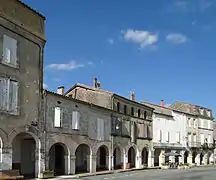 Maisons sur la place