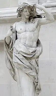 Vertumne, par François Barois, Musée du Louvre.