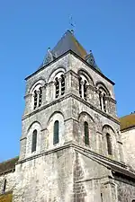 Le clocher de l'église.