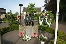 Monument de la résistance à Tienray.