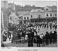 Fête scolaire en 1903