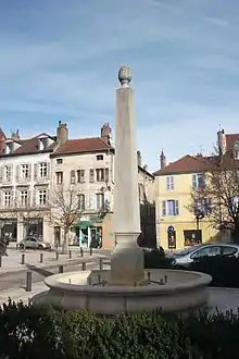 Fontaine à l'obélisque