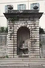 Fontaine du collège Gérôme