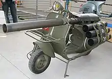 Vespa militaire.