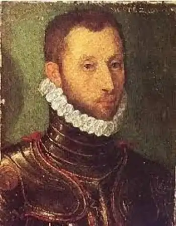 Anonyme, Vespasien Gonzague, 1570-1575, Innsbruck, Château d'Ambras.