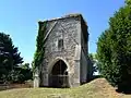 Les vestiges de l'église Saint-Gerbold.