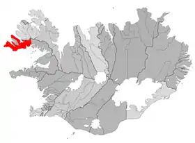 Localisation de Vesturbyggð