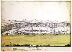 Mission du Sault St Louis vers 1670